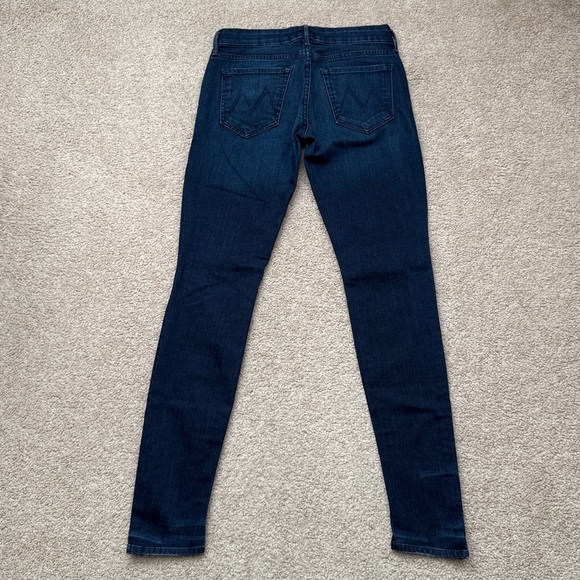 MOTHER The Looker in Love Lust & Pixie Dust Dark Wash Stretch Jeans Size 27 - Picture 4 of 10